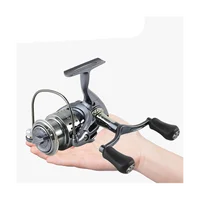 Reel Fishing 1500S 6.4:1 Spinning Reel Double Handle Grip Fishing Gear Fishing Reel 1
