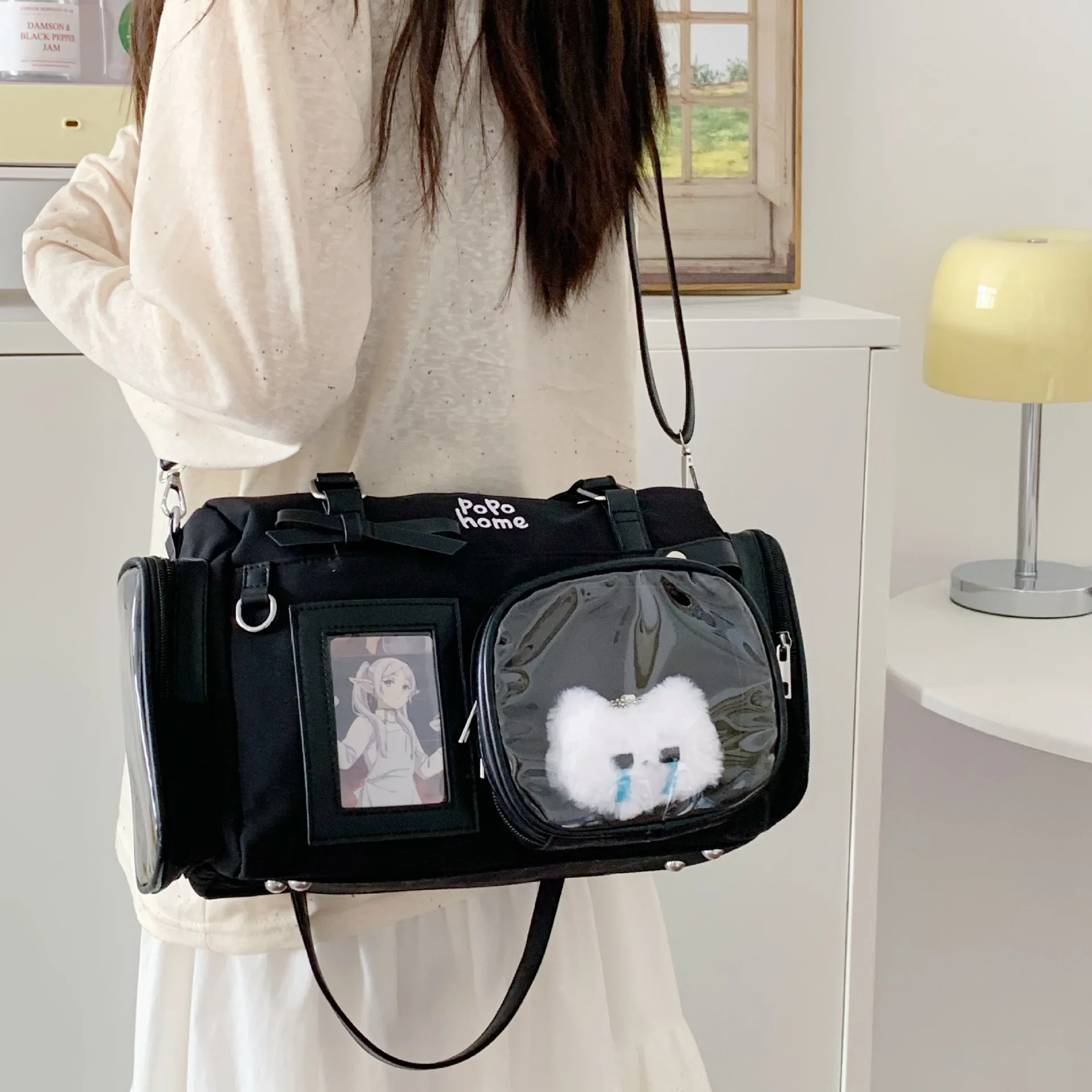 Kawaii Japanese Style Ribbon Tote Shoulder Ita Bag