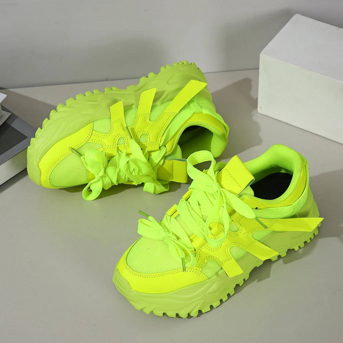 Woman Sneakers Platform Sports Shoes Comfortable Sports Casual Shoes Zapatillas Increase Height Walking