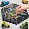 Chain Triangle Chess Game Triggle Rubber Band Game Educational Interactive Game Battle Set For Family Party Gift 6