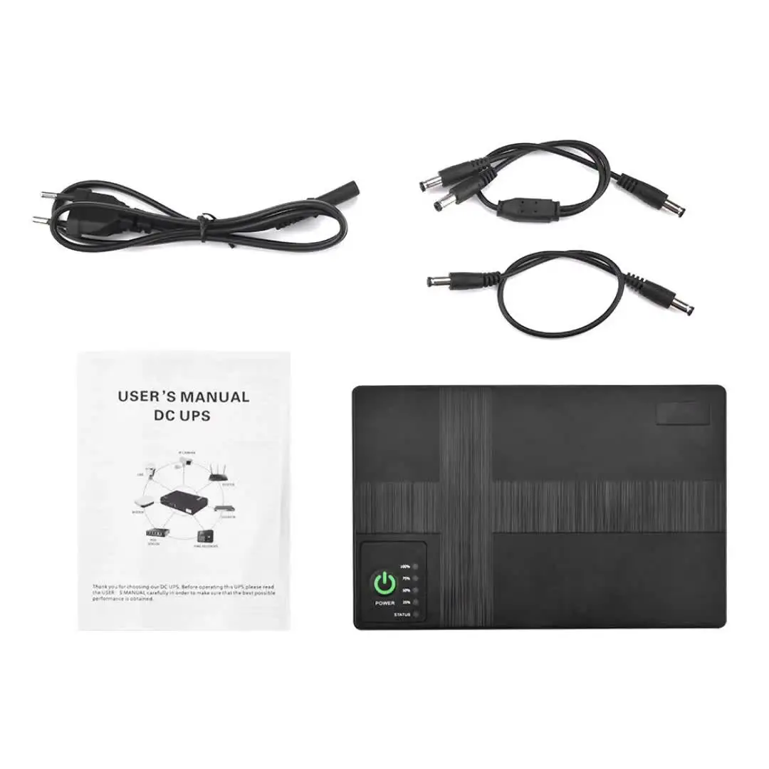 Batteria Di Backup UPS 8800 MAh – Gruppo Di Continuità Multiporta Per Router, Modem E Telecamere, Uscite 5V-24V, Compatto E Portatile