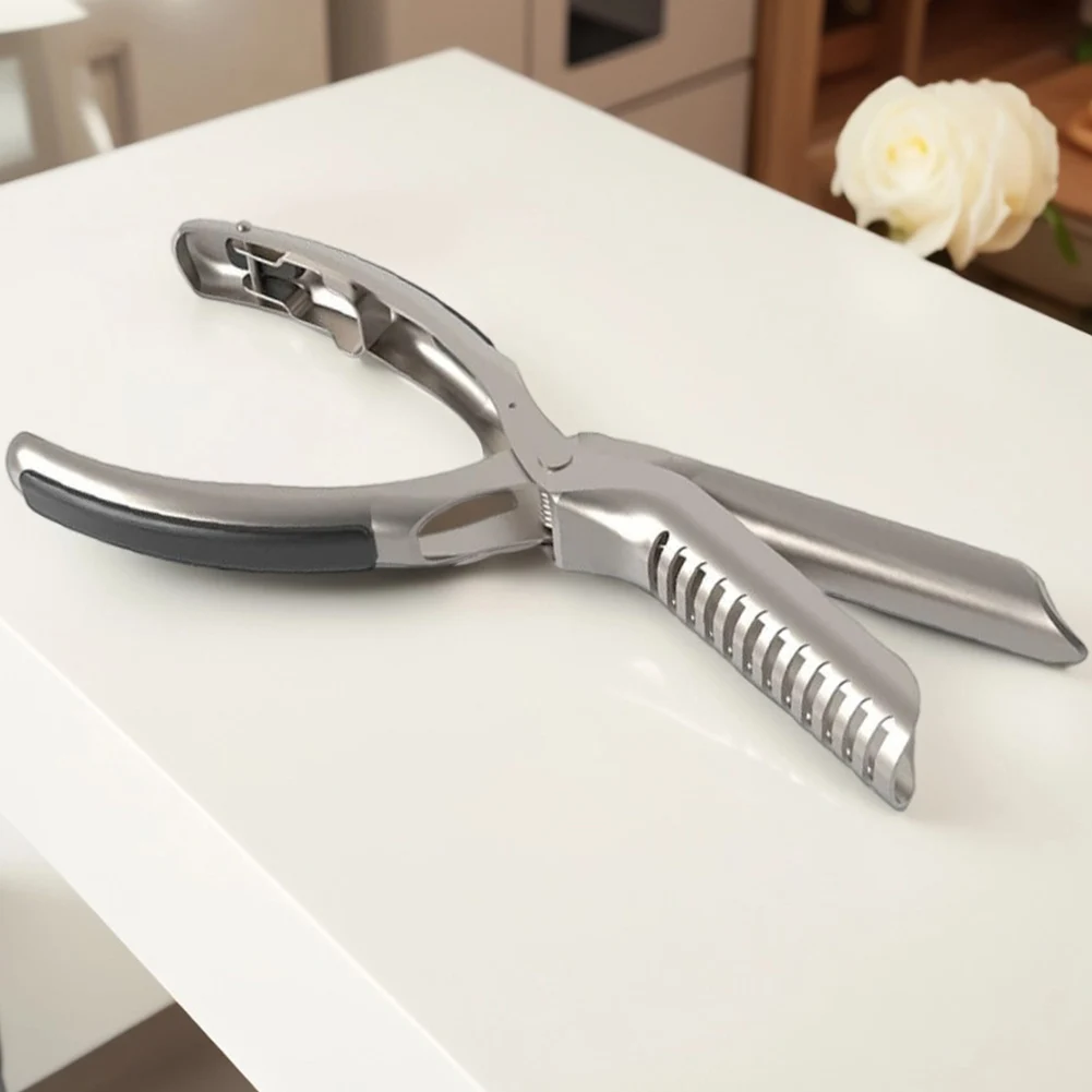 S572d66479d5b42b6bfc726c5e9b8bd65V Rib Prep Pro Rib Membrane Remover Tool Stainless Steel Rib Prep Membrane Remover Grilling Tools Outdoor Kitchen BBQ Accessories Mallzona