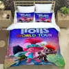 Cartoon Trolls printed Bedding Sets exquisite bed supplies set duvet cover bed comforter set bedding set luxury birthday gift 6