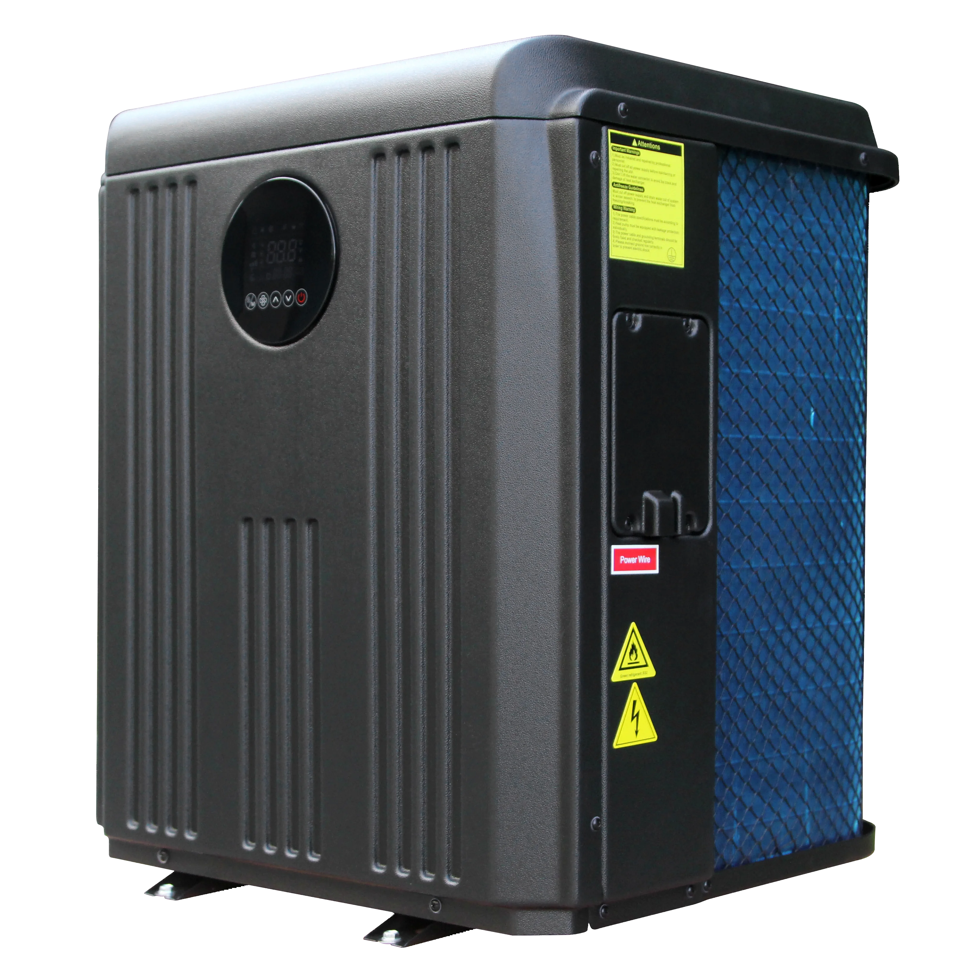 Swimming Pool Heat Pump Factory R32 Inverter Air To Water Heat Pump WIFI Application Swimming Pool Water Heater Heating System