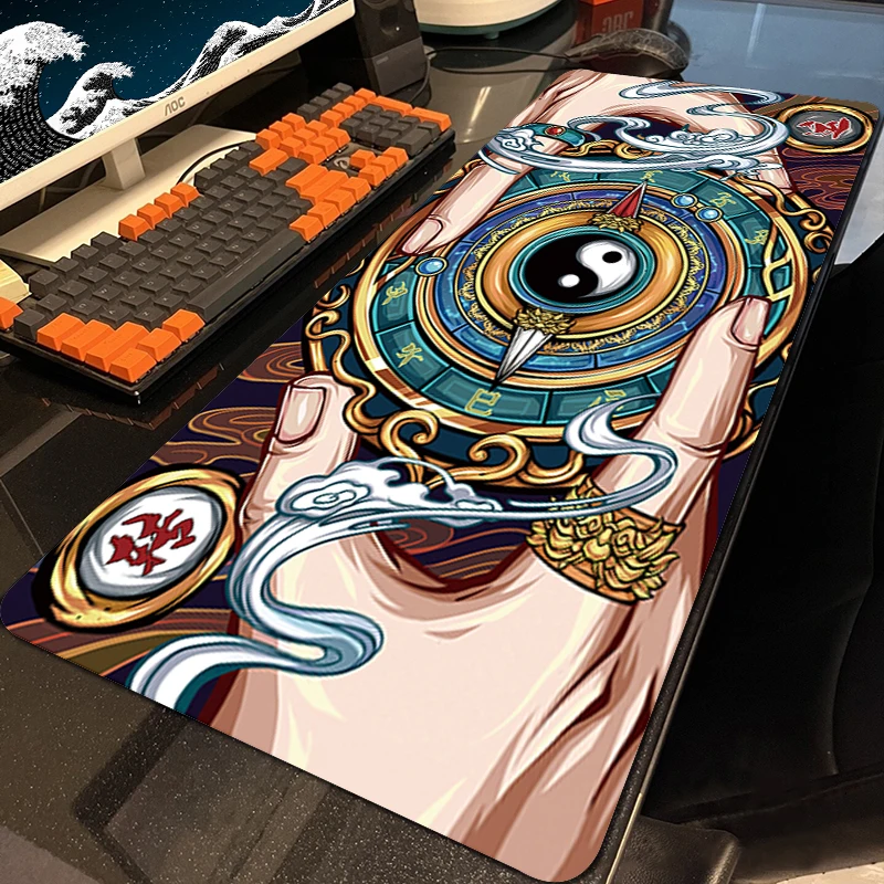 

Elements of Chinese Style Mouse Pad Gaming Accessories Non-Slip Table Keyboard Desk Mat Gamer PC Rubber Carpet E-sports Mousepad