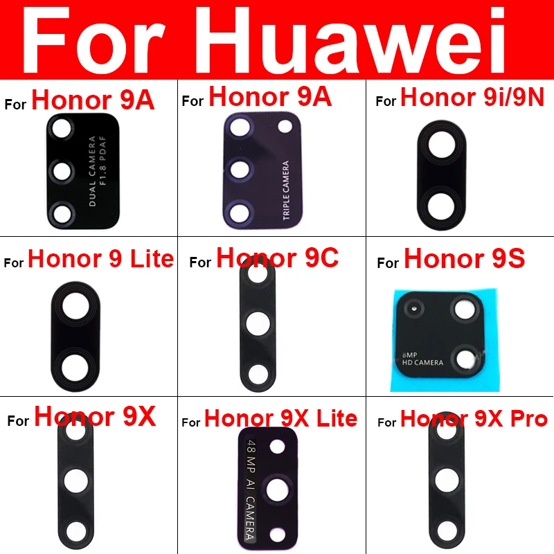 Premium Rear Camera Glass Lens Replacement with Adhesive