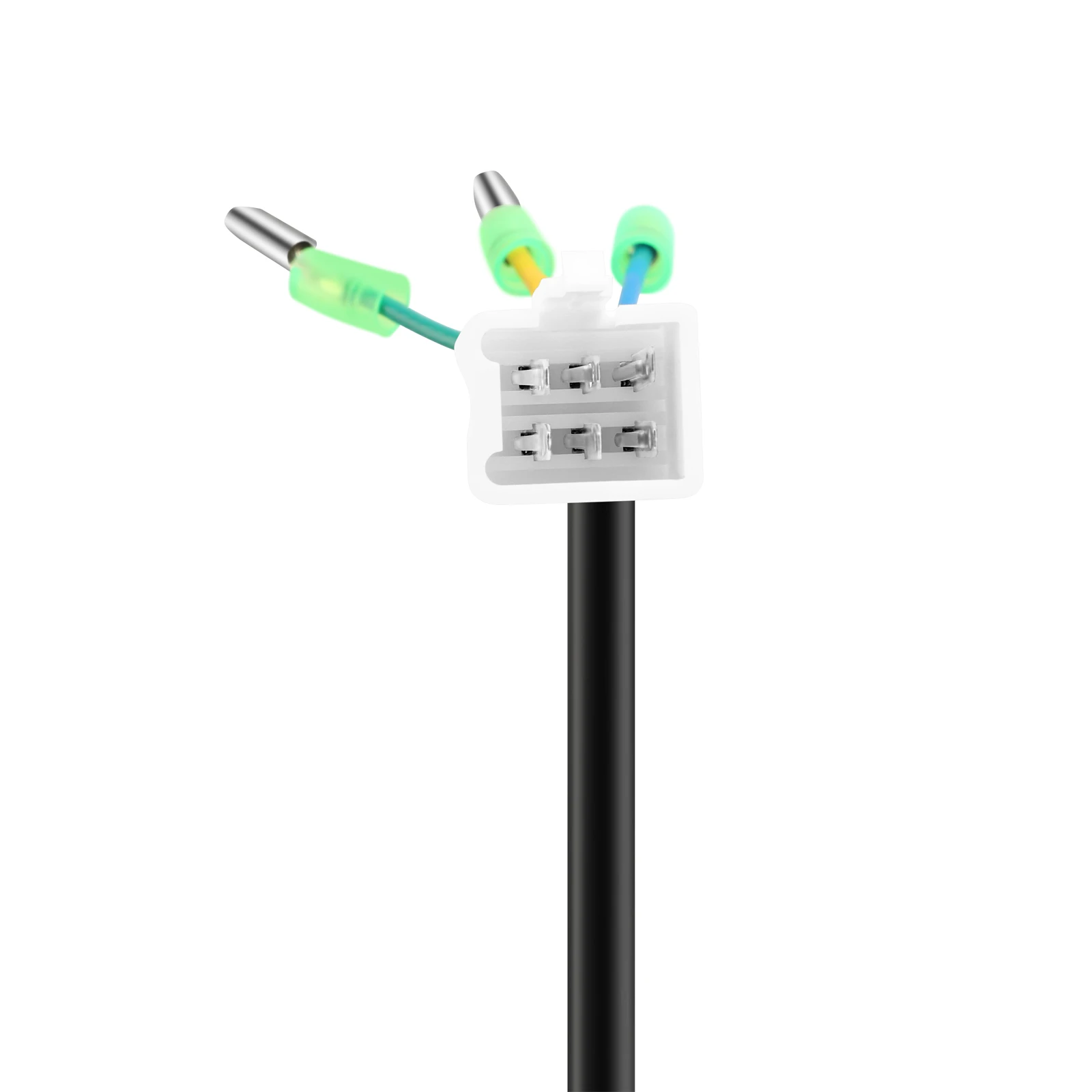 Electric Bike Plug Connector Electric Bicycle Cable 9-pin E-Bike Hub Motor Extension Cable &ndash; Female to Male Connector (60/120cm) Golden & SM Type Available