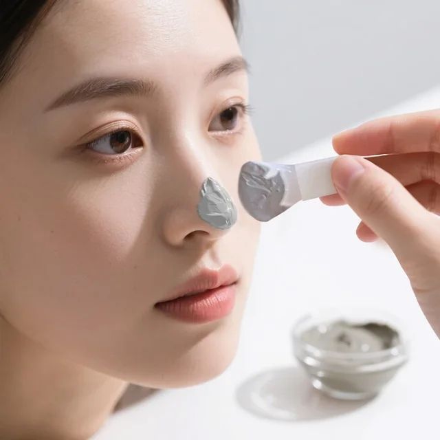 Silicone Facial Mask Brush with Spatula – Portable DIY Skincare Tool (1 or 3 Pieces)