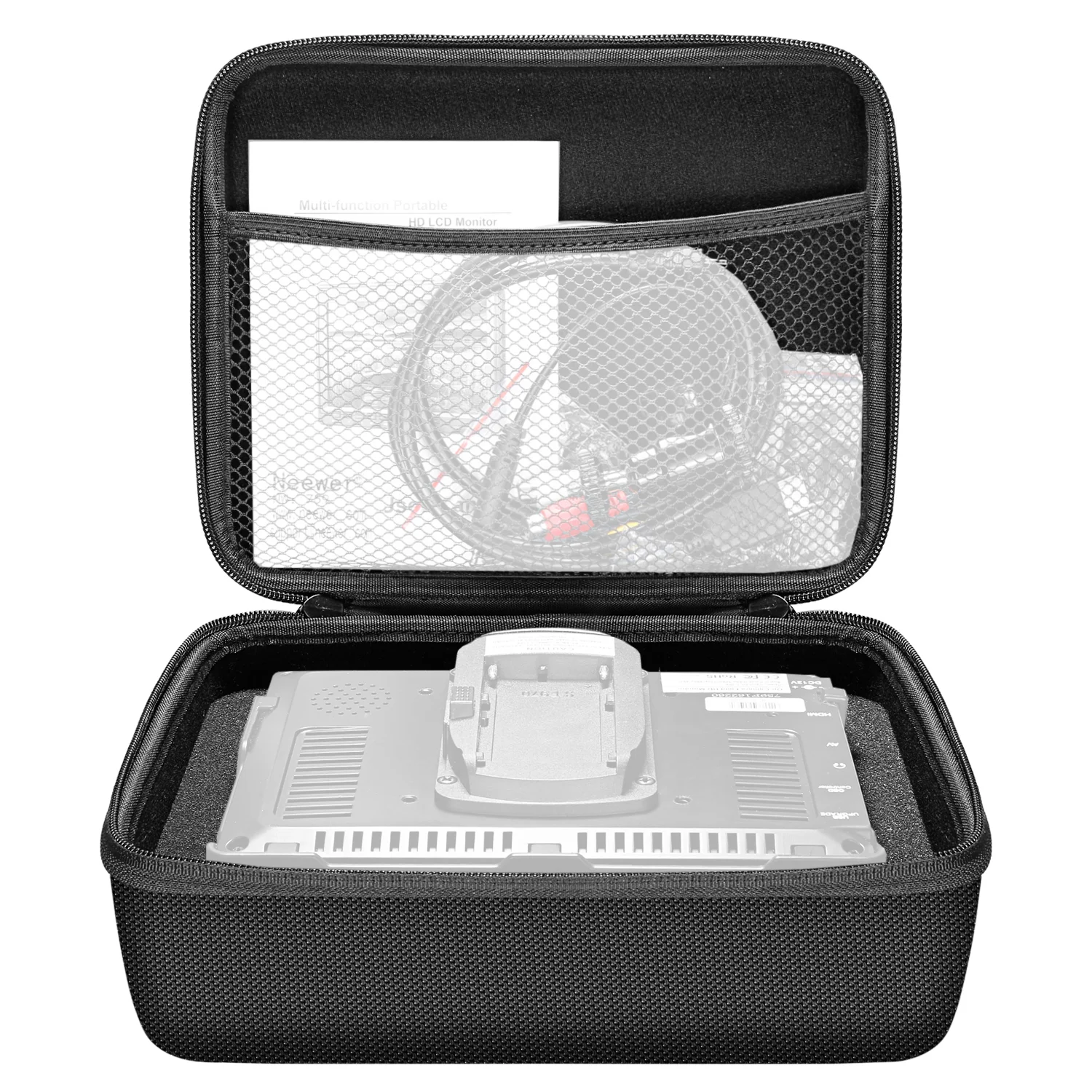 Neewer Portable EVA Monitor Carrying Case for Field monitor, Battery packs,