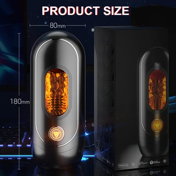 APP Control Automatic Male Masturbator For Men Telescopic Rotation Silicone Vagina Masturbation Sex Toys for Men Mastubator 5
