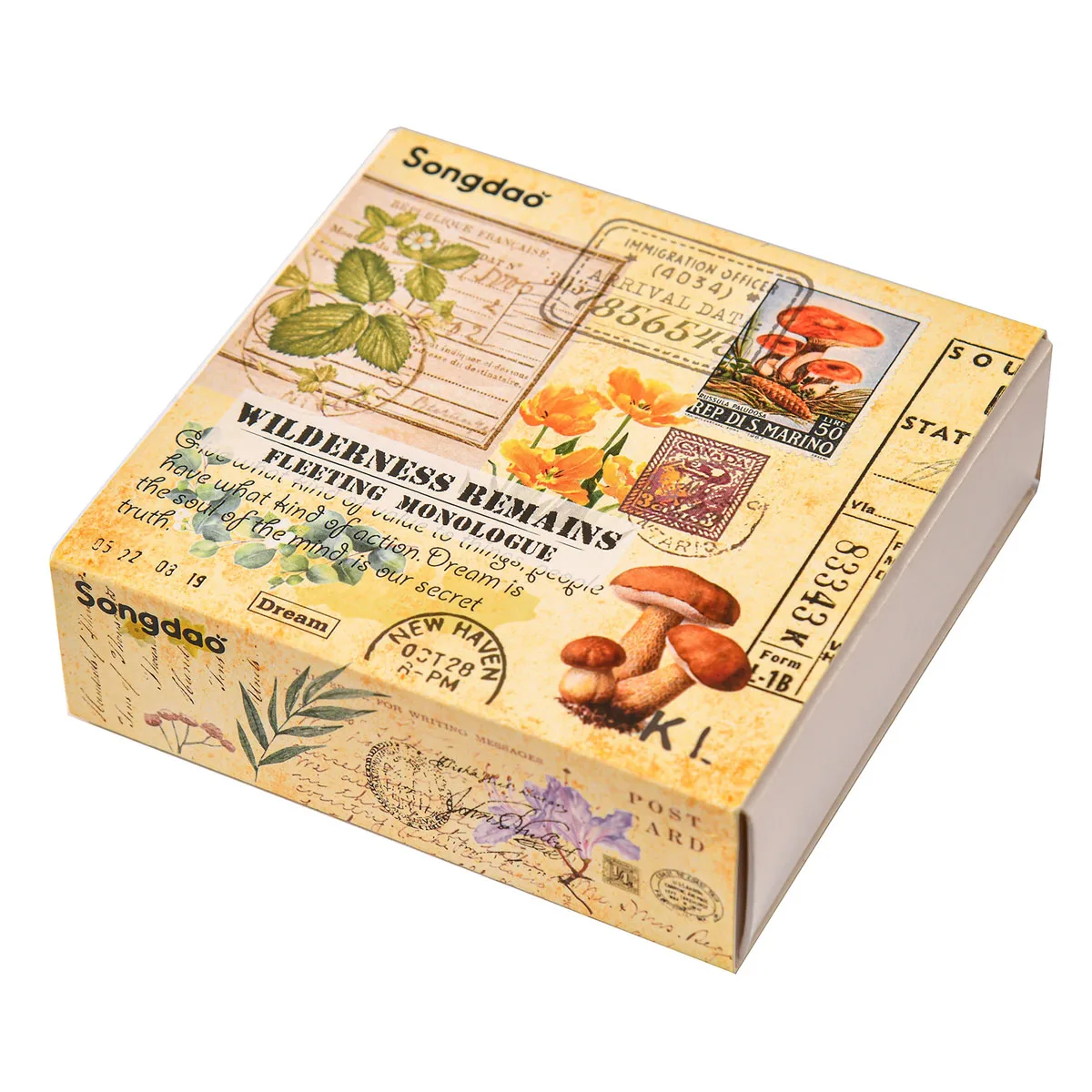 Vintage Washi Tape Set - 20-Piece Decorative Scrapbooking and Journaling Supplies