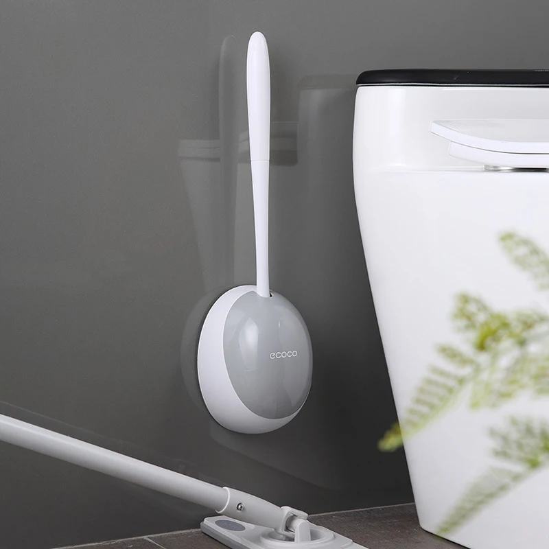 Scopino E Supporto Per WC, Confezione Da 2, Scopino Per WC Con Manico Lungo In Plastica Scopino Per Wc Con Setole Resistenti Per La Pulizia Del Wc Pulizia Profonda 88832615