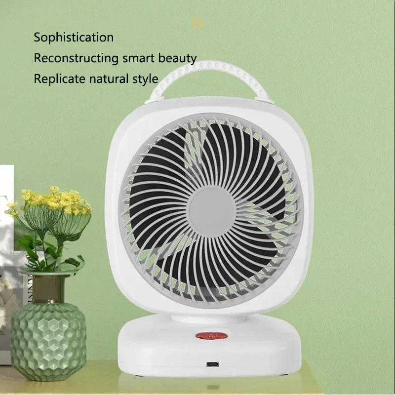 Description Picture 5 of itemPortable rechargeable mini fan, strong wind, small, desktop, office, home