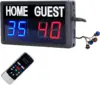 BTBSIGN Digital Electronic Scoreboard Portable LED Scoreboards with Remote Indoor Games Sports Keep Scores 1-99 Corn Hole Basket 1
