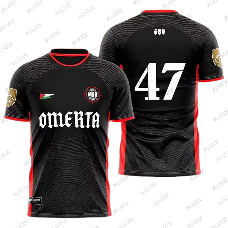 Omerta Boxing Fans Summer 3D Printed 47 Women‘s Breathable Jersey Outdoor Sportwear Men T-shirt Casual Tees Oversized Tops 2
