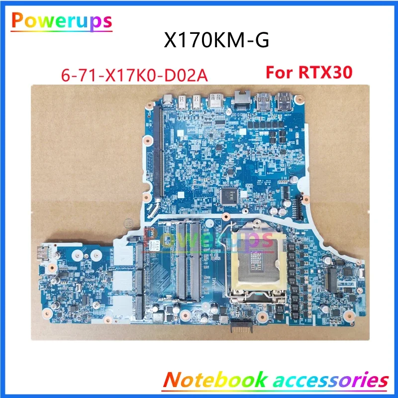 New Original Laptop/Notebook Main Motherboard For Clevo X170KMG X170KM-G X7200 6-71-X17K0-D02A
