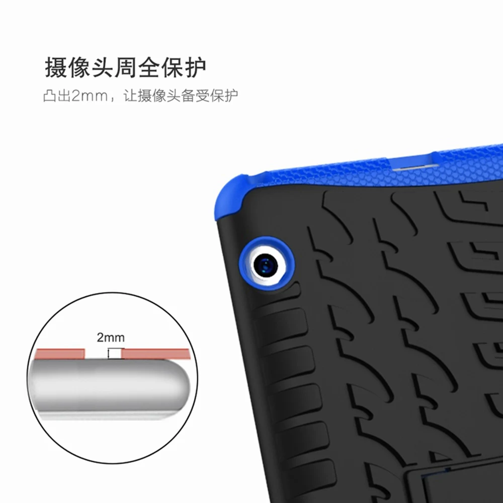 For Huawei Mediapad T3 10 case T3 9.6 inch AGS-L09 AGS-L03 AGS-W09 Armor case Tablet TPU+PC Shockproof Stand Cover tablet case