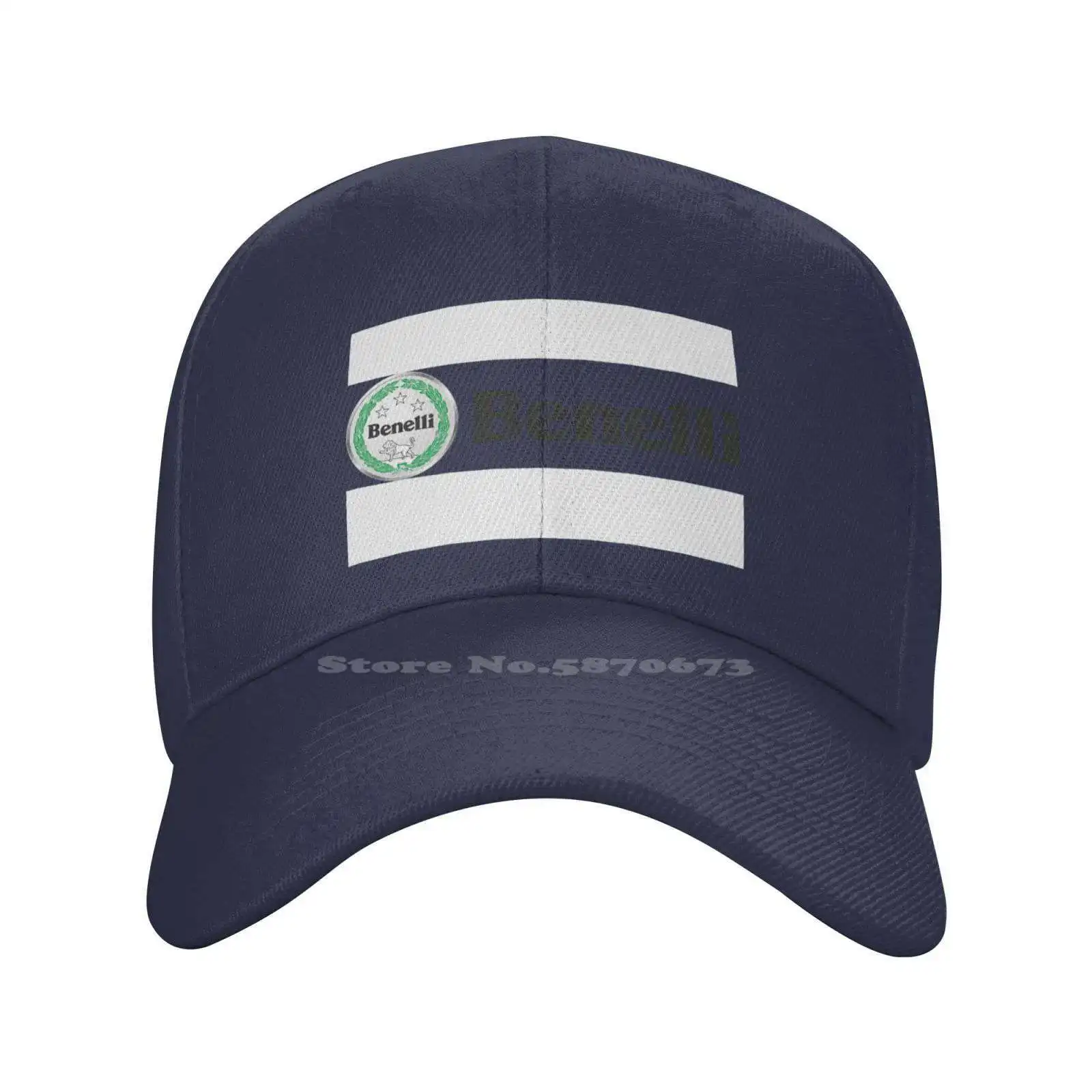 

Benelli Logo Fashion quality Denim cap Knitted hat Baseball cap