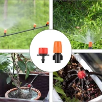 50M Micro Drip Irrigation System Automatic Plant Watering Kit with Adjustable Drippers & Hose - Outdoor Garden Misting Tools 6
