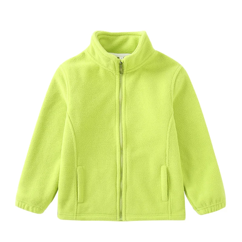 Boys and Girl Winter Clothes Toddlers' Polar Fleece Full-Zip Mock Jacket Camping Hiking Outdoor Sports Warm Jacket Coat