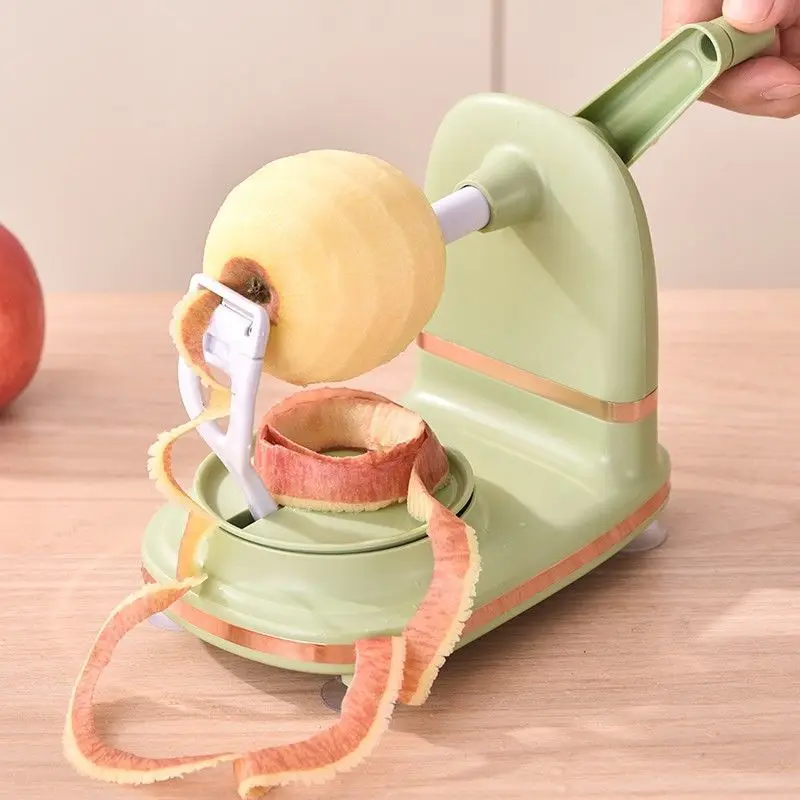 Hand-cranked Multifunctional Apple Peeler Machine Home Fruit Peeler With Apple  Slicer Corer Cutter For Kitchen Convenience - AliExpress