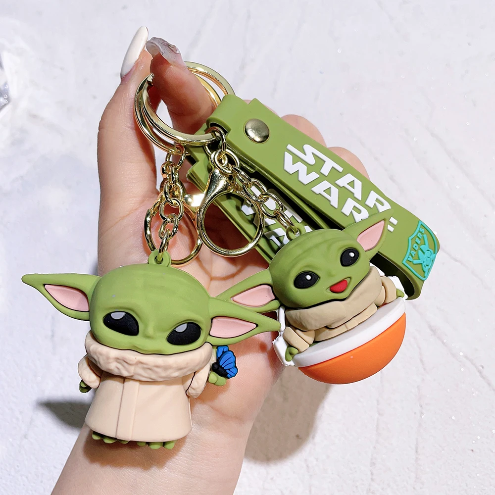 スターウォーヨーダベビーキーホルダーマスターヨーダシリコーン