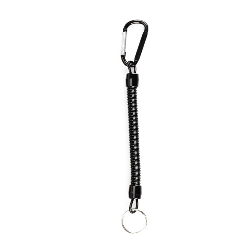 Fishing Tools Fishing Accessories Fishing Tool Fishing Tackle Portable Steel Fishing MRC Strong Magnetic Quick Release Clips Net Holder with Fishing Coil Lanyard Aluminum Carabiner