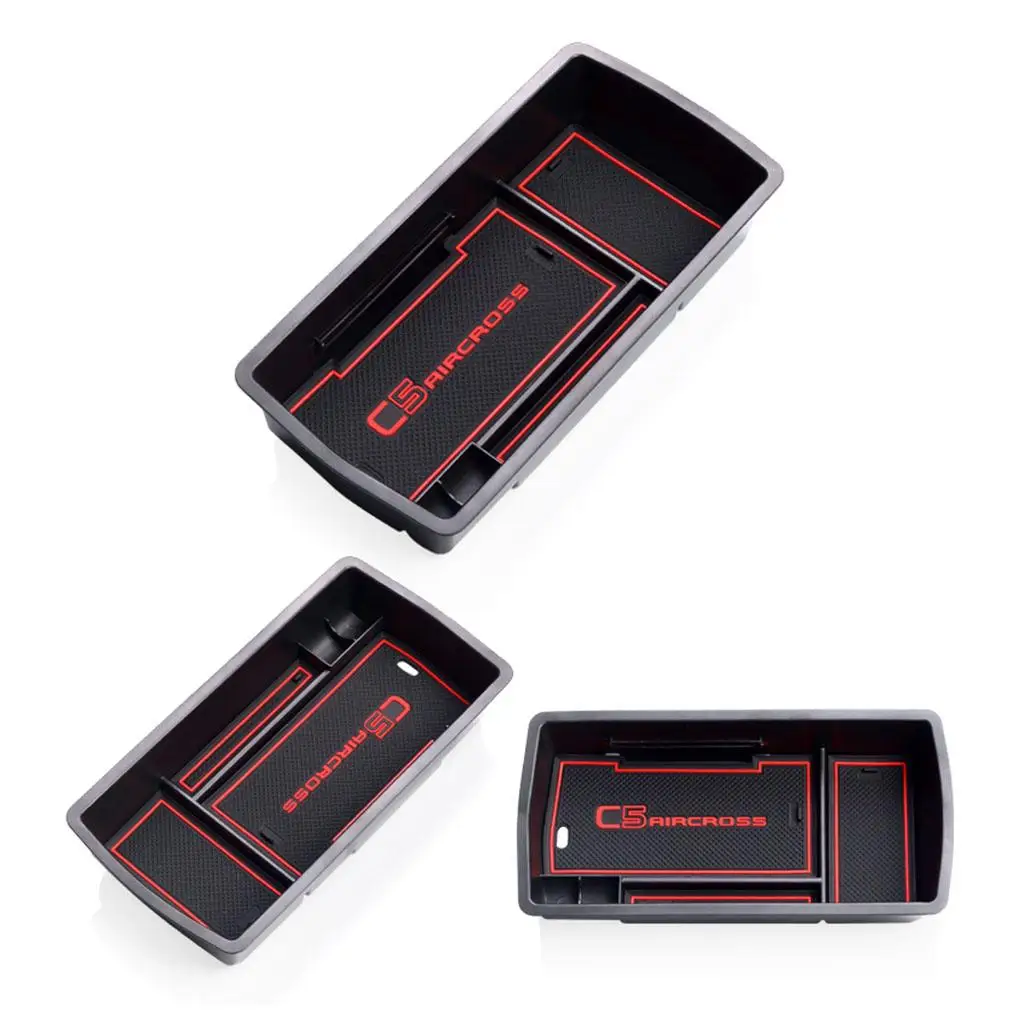 Car Armrest Box Storage for Citroen C5 Aircross 2017 2018 Accessories Spare Parts Direct Replaces