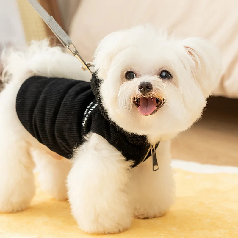Fashion Dog Clothes Winter Warm Dog Jacket for Small Dogs Pet Clothes Puppy Outdoor Jacket Cute Soft Cat Vest Coat Costumes pet jacket