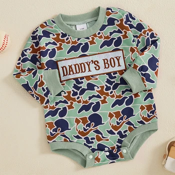 Toddler Boys Winter Overalls Baby Long Sleeve Hooded Jumpsuit Infant Casual Striped Romper with Pockets 1