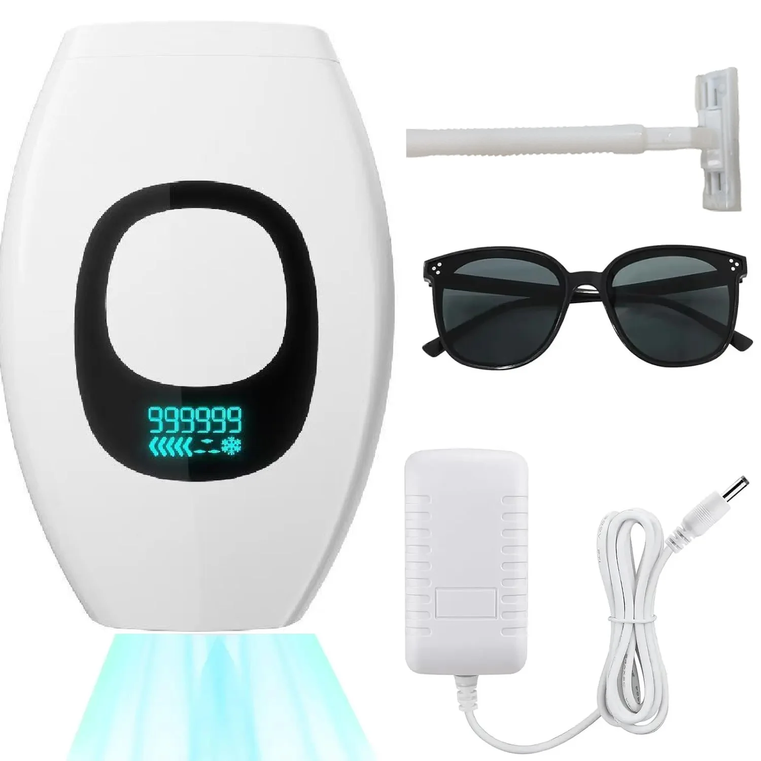 999,999 Flashes Bikinis IPL Pulses Epilator Painless Laser Hair Removal Facial Professional Depilator Devices LCD Display
