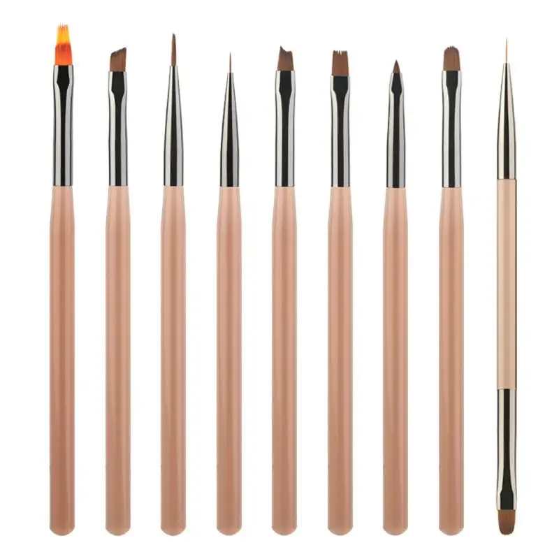 

Paint Pen Multiple Options Available Draw Exquisite Lines Two-headed Construction Widely Used Easy To Control Manicure Tools 7g