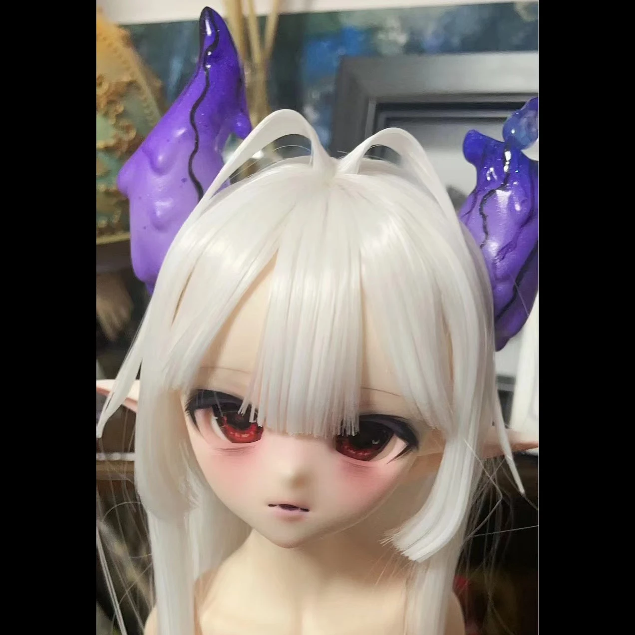 

Новинка 1/4, шарнирная кукла с головой с телом, из полимерного материала, кукла-эльф без макияжа, модель «сделай сам», коллекционные игрушки, подарок