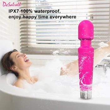 Powerful Magic Wand Clitoris Vibrators USB Recharge AV Vibrator Massager Sexual Erotic Sex Toys for Women Adult Product UB-023 5