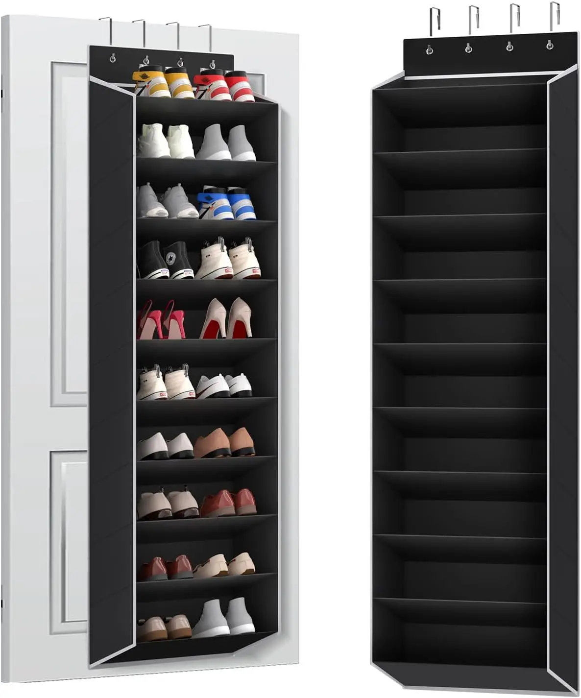 Zapatero Colgante para Puerta de 10 Niveles S57308af2109840799a7c428524af696at