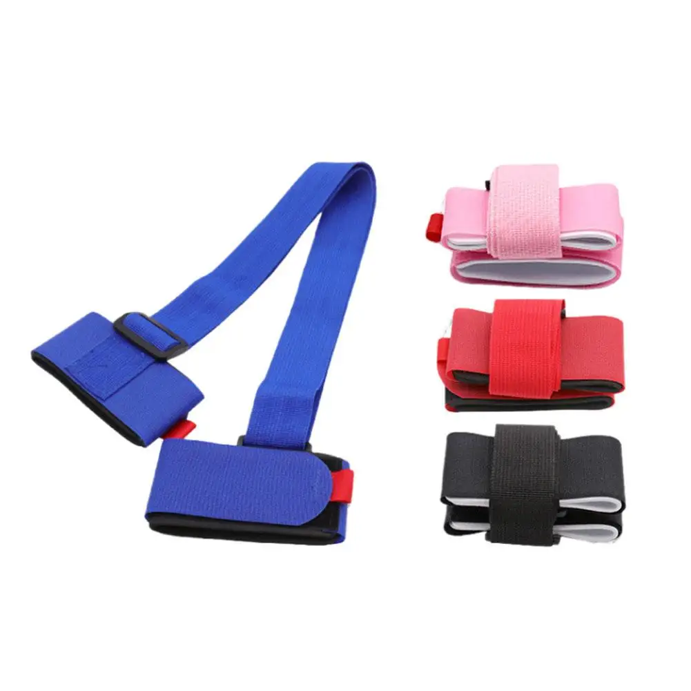 New Skiing Pole Shoulder Hand Carrier Lash Handle Straps Adjustable Buck Hook Loop Protecting Black Nylon Ski Handle Strap Bag 6