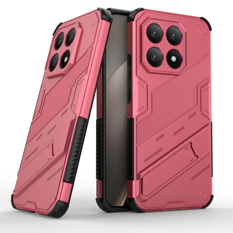 Durable Shockproof Kickstand Holder Case with PC Bumper