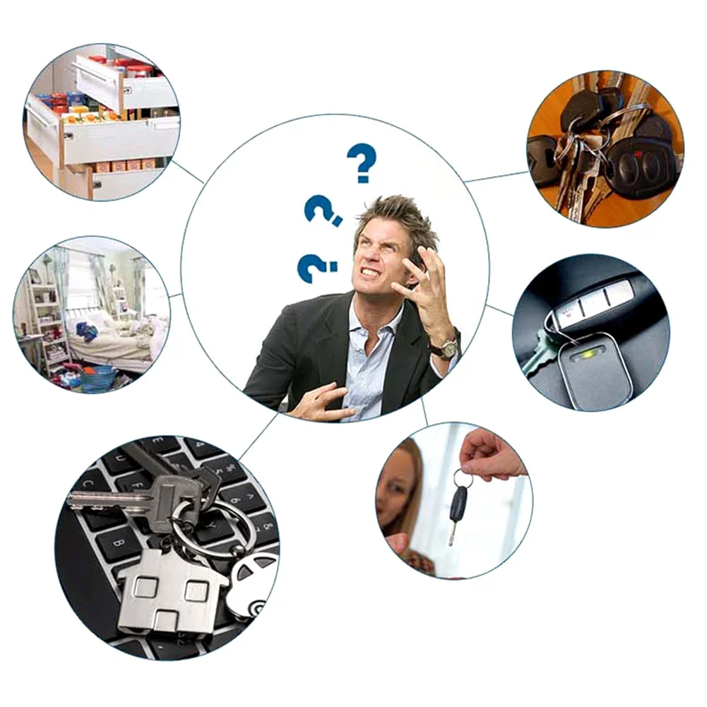 Wireless 10m Anti-Lost Alarm Key Finder Locator Keychain Whistle Sound With LED Light Mini Anti Lost Key Finder key finder,anti lost alarm,anti lost tracker,bluetooth finder