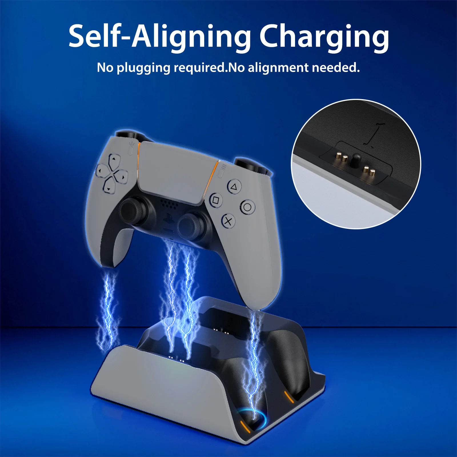 Dual Wireless Controller Charging Dock