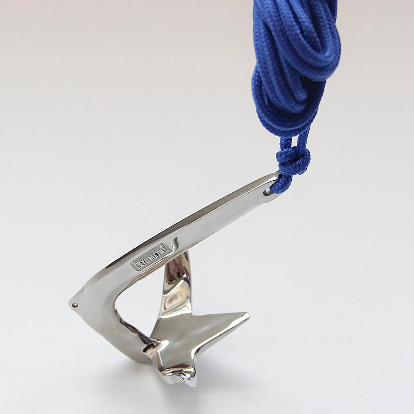 Bruce Style Boat Anchor Versatile Marine Accessories Polished with 5M Rope Fit for Kayak Boat Yacht Canoes Claw Anchor boat folding anchor