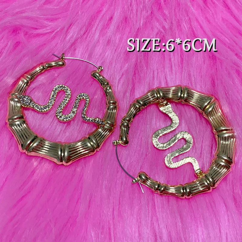 ★2022SS新作★MZUU★Silhouette Scribble Earrings SANTUZZA 925 Sterling Silver Loop Earrings White CZ Created