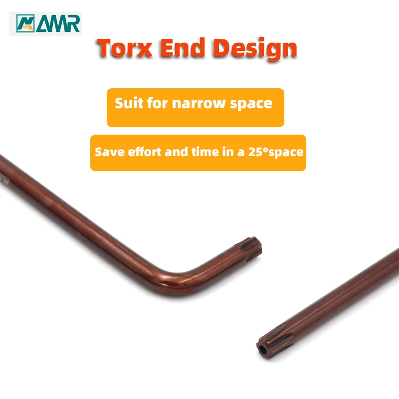 Description Picture 4 of item9pcs Torx Allen Wrench Set  L Type Double-End Screwdriver Star Key Wrench Set Long Handle  for Bicycle Repair Household DIY