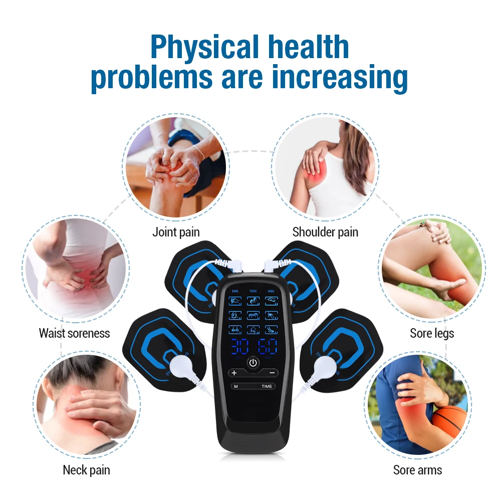 Electric Muscle Stimulator Massage Therapy Device