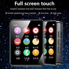

Full Touch Screen MP3 Player BT5.0 HiFi Walkman Music Player Built-in Speaker With E-book Recording /FM Radio/Video New Arrivals