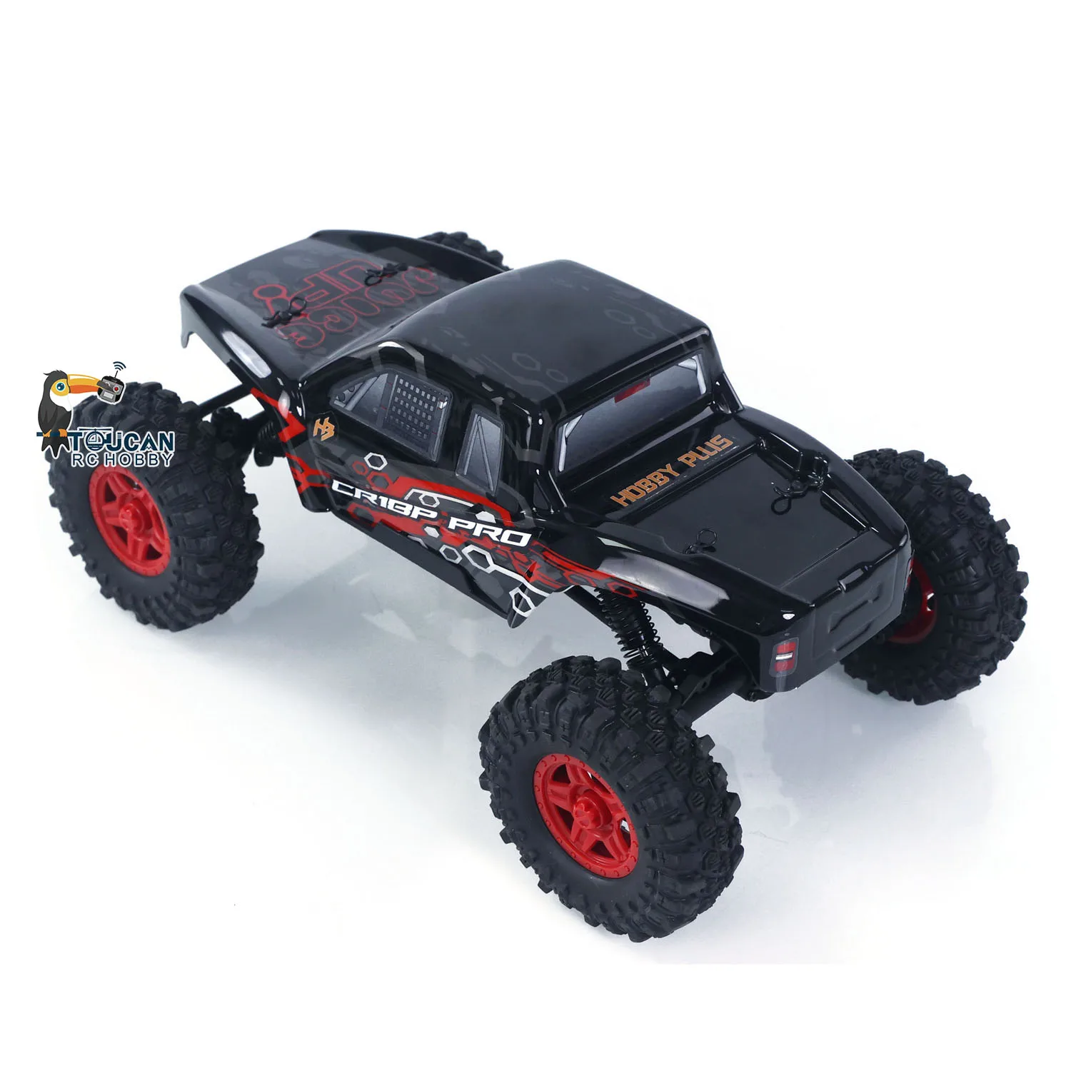CR18P PRO 1/18 2.4G RC Rock Crawler 4WD Hobbywing- Brushless-moottori RTR
