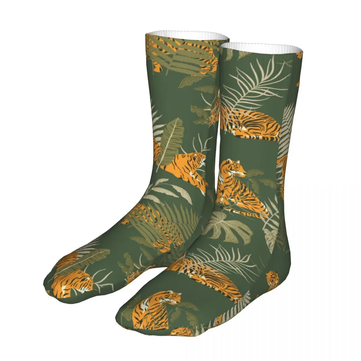 

Новые женские носки с тигром в стиле диких животных 2022 женские велосипедные носки