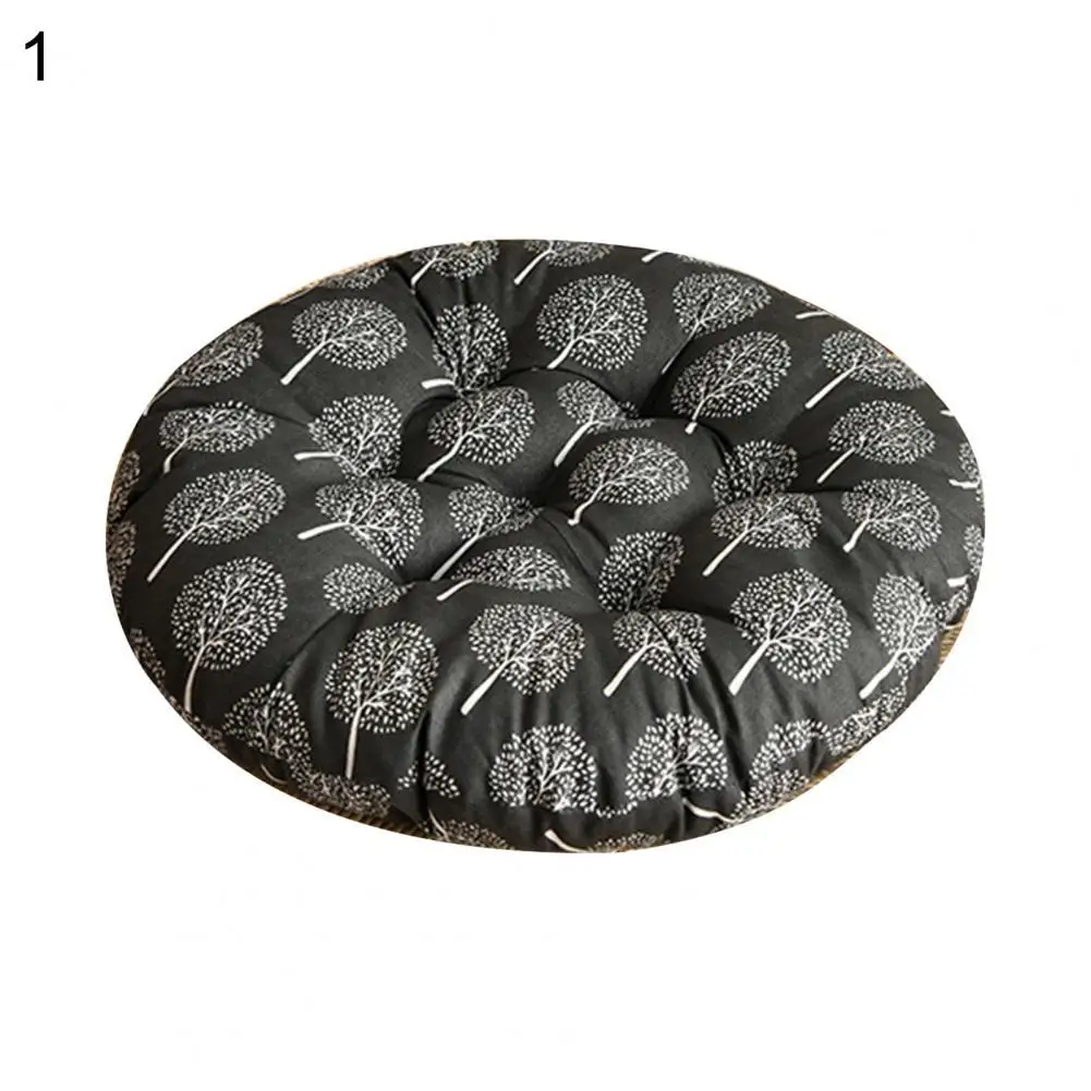 Seat Cushion Useful Round Versatile Chair Cushion Pad Tear Resistance Multi-style Chair Pad 