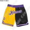 Custom Name DIY Logo Pattern Team Number Basketball Shorts Pants Retro Breathable Mesh 3DPrint Summer Harajuku Drop Shipping A14 6