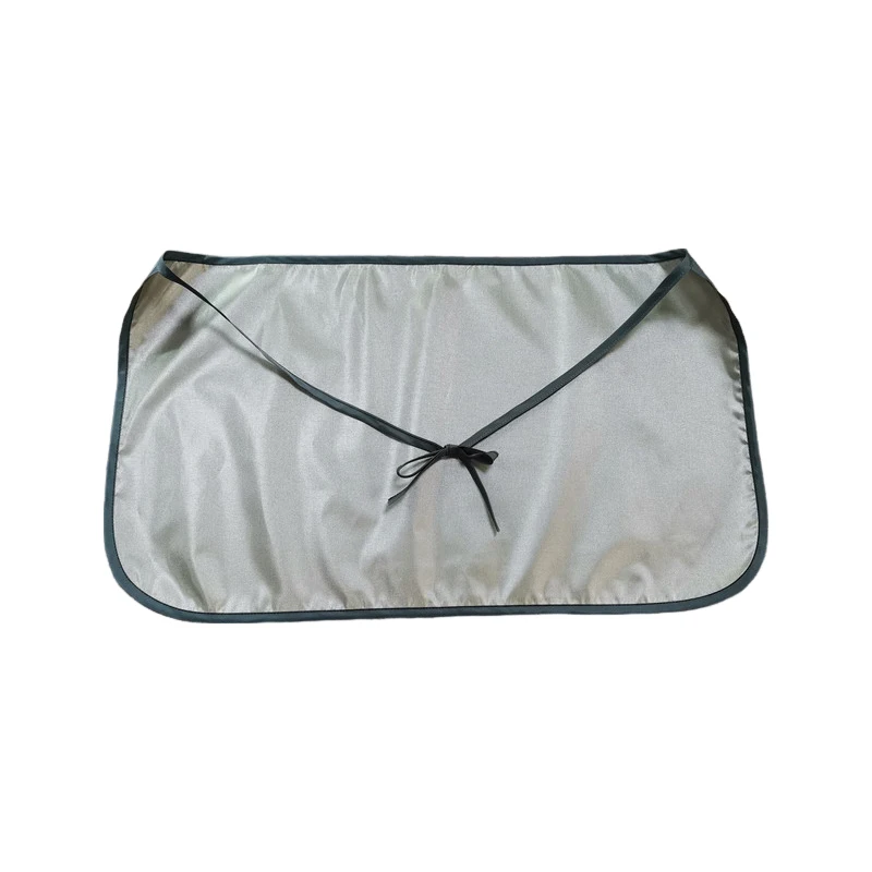 EMF RF Shielding Anti-Radiation Silver Fiber Protection Fabric – Maternity Abdominal Apron