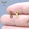 12 Pairs Stud Earrings Set for Women Geometric Triangle Star Round Cross Heart Earing Piercing Stainless Steel Jewelry Resale 3